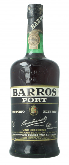 Barros Port Ruby - Bot.70's-80's 75cl 20%