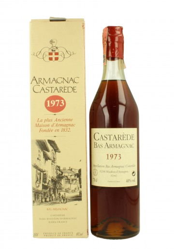 BAS ARMAGNAC CASTAREDE  1973 70 CL 40 %