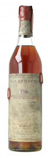 Bas ARMAGNAC Chateau De Malliac 1966 1987 70cl 47.5%