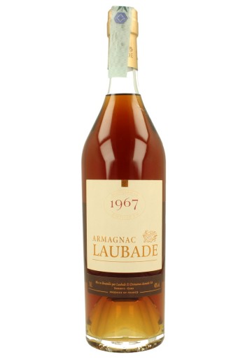 BAS ARMAGNAC CHATEAU LAUBADE  1973 70 CL 40 %