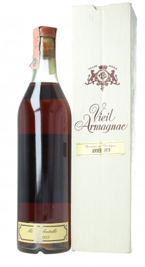 BAS ARMAGNAC DOMAINE DE MARTINIQUES 1973 1983 70cl 48% bottle #1466