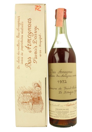BAS ARMAGNAC FRANCIS  DARROZE 1972 1984 75 CL 51%