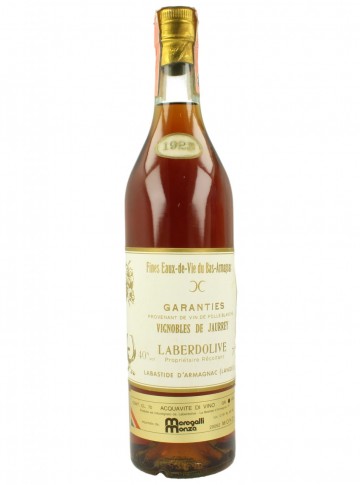 BAS ARMAGNAC LABERDOLIVE  1923 70CL 40% VERY VERY RARE