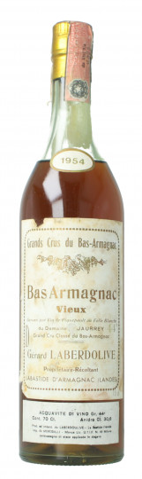 BAS ARMAGNAC LABERDOLIVE Vieux 1954 70cl 44% OB  -
