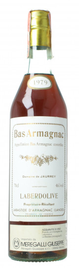 BAS ARMAGNAC LABERDOLIVE Vieux 1979 70cl 46% OB  -