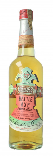 BATTLE AXE JAMAICA Rum 1960 -1970 circa 75cl 60%