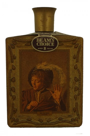 BEAM CHOICE 8 years old bot 60/70's 4/5 Quart 86 US-Proof CERAMIC DECANTER