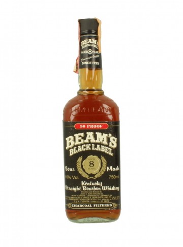 BEAM'S Black Label 8 years old Bot.1980's 75cl 45%