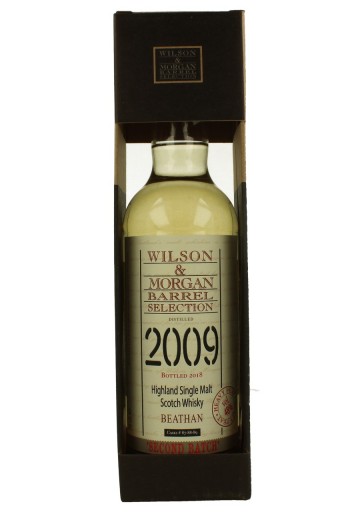 BEATHAN 2009 2018 70cl 48% Wilson & Morgan Heavy Peat 2nd Batch