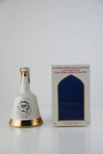 BELL'S BLENDED COMMEMORATE BIRTH PRINCE WILLIAM OF WALES 50 CL 40%