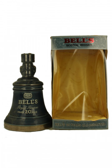 BELL'S   Blended  Scotch  Whisky 20 Year Old 75cl 43% CERAMIC DECANTER Royal reserve