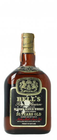 Bell's  Blended Scotch Whisky 20 Year ols - Bot. in The 70's 75cl 43% OB  -