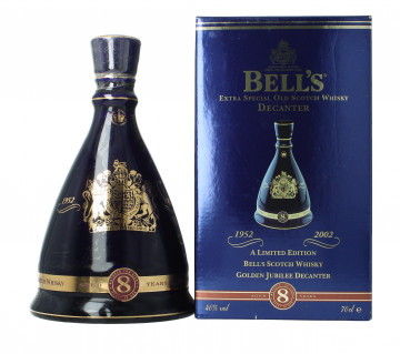 BELL'S   Blended  Scotch  Whisky 8 year old Bottled 2002 70cl 40% Golden Jubilee Decanter