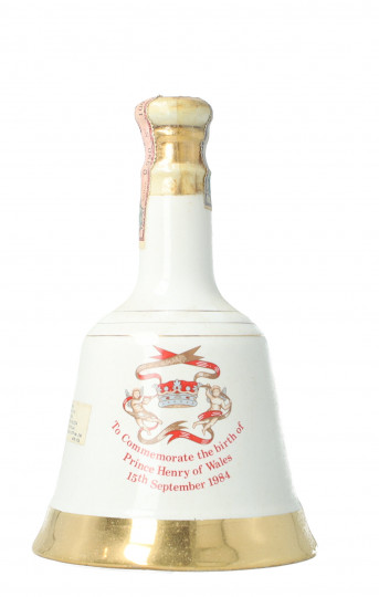 BELL'S   Blended  Scotch  Whisky Bottled 1984 50cl 40% Birth of prince Henry of Wales