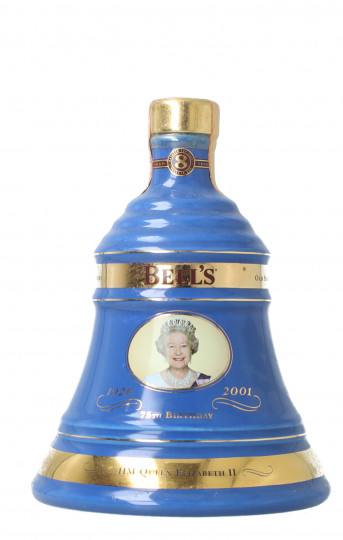BELL'S   Blended  Scotch  Whisky Bottled 2001 70cl 40% 75  years Queen