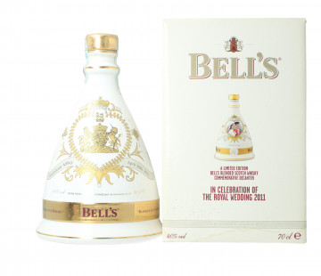 BELL'S   Blended  Scotch  Whisky Bottled 2011 70cl 40% Royal Wedding 2011