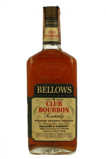 Bellows  Kentucky Straight Bourbon Whiskey 4 years old Bot.60/70's 75cl 43%