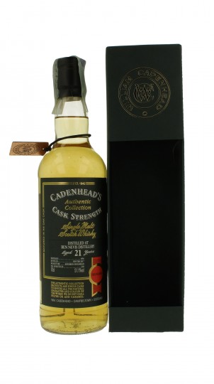 BEN NEVIS 21 years old 1996 2017 70cl 51.1% Cadenhead's - Authentic Collection