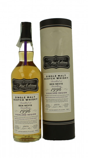 BEN NEVIS 24 Year Old 1996 2021 70cl 57% The First Edition Andrew Laing Cask HL18789