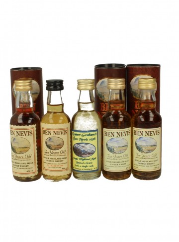 BEN NEVIS 5CL 5 RARE MINIATURES