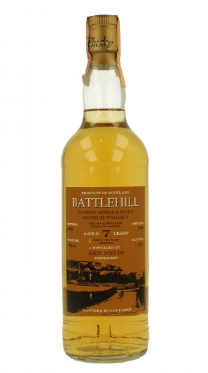 BEN NEVIS 7yo 1998 2005 70cl 43% Duncan Taylor - Battlehill