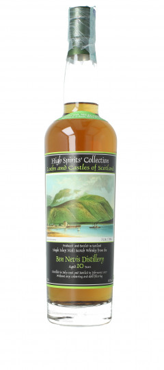 Ben Nevis Highland  Scotch Whisky 10 year Old 1996 2007 70cl 46% High Spirits  -