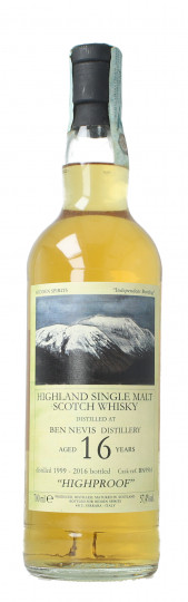 Ben Nevis Highland  Scotch Whisky 16 year old 1999 2016 70cl 57.4% Hidden Spirits -