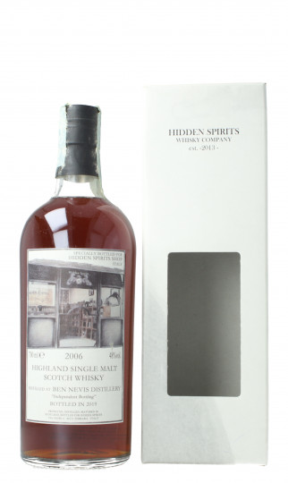 Ben Nevis Highland  Scotch Whisky 2006 2019 70cl 48% Hidden Spirits -
