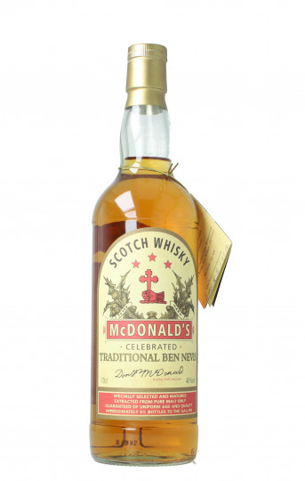 Ben Nevis Highland  Scotch Whisky 70cl 46% McDonald Traditional