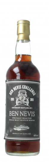 Ben Nevis Highland  Scotch Whisky Bottled 2011 70cl 46% Challenge NO Decanter