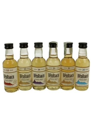 BENRIACH 11x 5cl 11 RARE MINIATURES