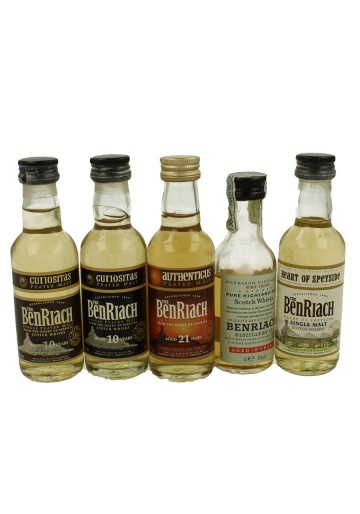 BENRIACH 11x 5cl 11 RARE MINIATURES