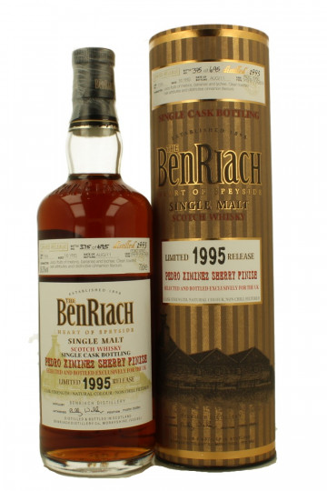 Benriach  Speyside  Scotch Whisky 16 years Old 1995 2011 70cl 58.3% OB- Cask 7164 PX Sherry Finish