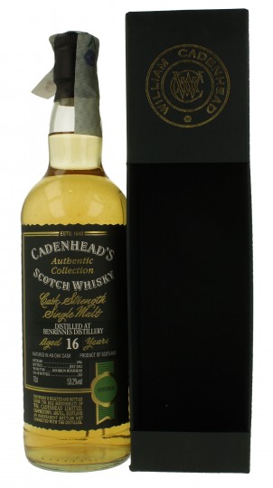BENRINNES 16 years old 1996 2012 70cl 53.2% Cadenhead's - Authentic Collection