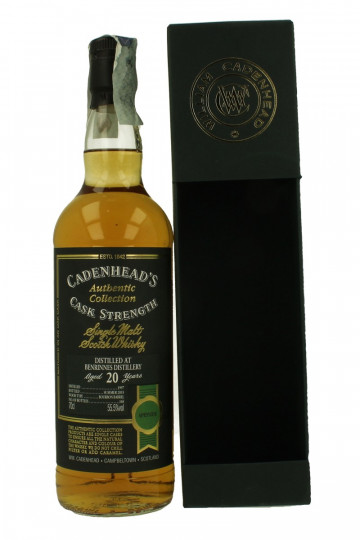BENRINNES 20 years old 1997 2018 70cl 55.5% Cadenhead's - Authentic Collection