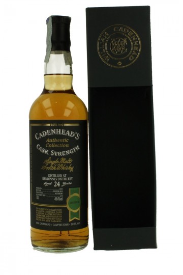 BENRINNES 24 years old 1995 2019 70cl 49.4% Cadenhead's - Authentic Collection