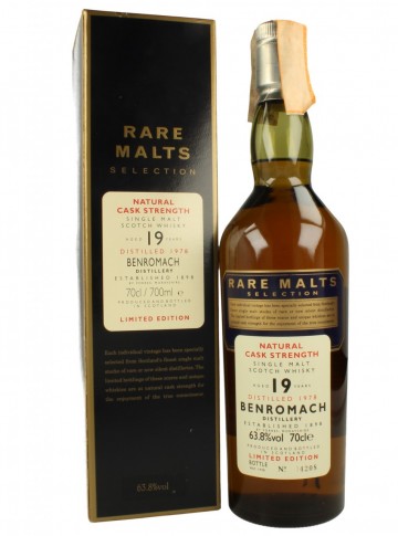 BENROMACH RARE MALTS SELECTION 19YO 1978 1998 70CL 63,8%