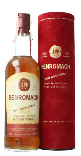 BENROMACH Speyside Scotch Whisky 19 year old 70cl 45% OB-