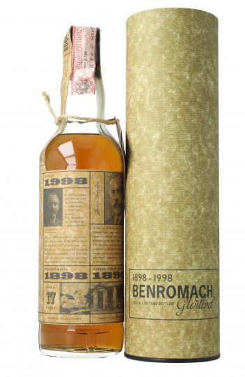 BENROMACH Speyside Scotch Whisky Centenary 17 year old Bot.1998 70cl 43% OB