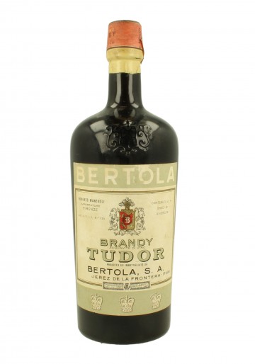 BERTOLA BRANDY TUDOR 75 CL 40 % BOTTLED IN THE 70'S 