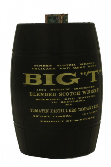 BIG T Tomatin  Blended   Scotch  Whisky 5yo Bot.60/70's 50cl 43%