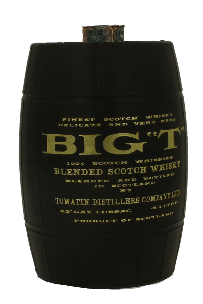 BIG T Tomatin Blended Scotch Whisky 5yo Bot.60/70's 50cl 43