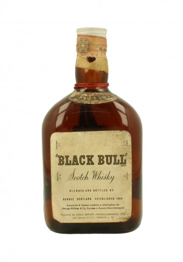 BLACK BULL Bot.60/70's 75cl 50% George Willsher  - Blended