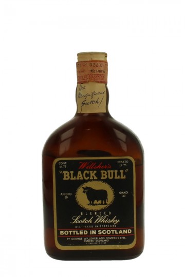 BLACK BULL Bot. in the  60'S /70's 75cl 40%