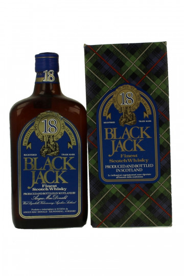 BLACK JACK 18yo Bot in The 80's 75cl 40% OB  -