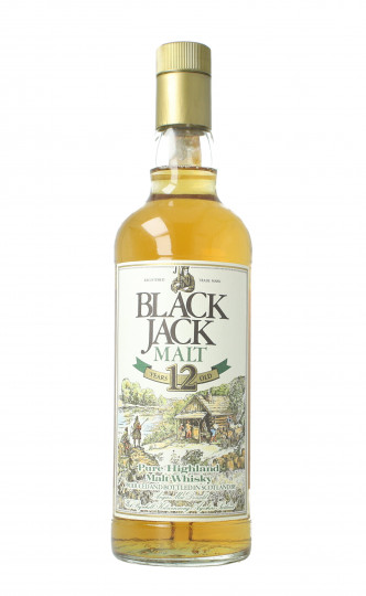 Black Jack Pure malt Scotch Whisky 12 year Old Bottled around 1970-1980 75cl 40% OB