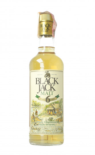 Black Jack Pure malt Scotch Whisky 6 year Old Bottled around 1970-1980 75cl 40% OB