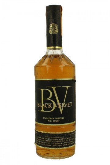 BLACK VELVET bot 60/70's 75cl 43% Canadian Rye whisky