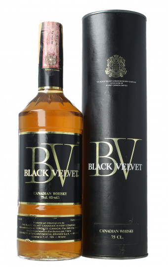 Black Velvet CANADIAN Whiskey 1970 bottled 75cl 40% Ob