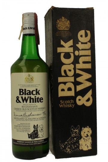 BLACK & WHITE BLEND   Scotch  Whisky 30yo Bot 60/70's 75cl 40% James Buchanan